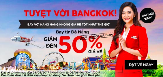 Vé máy bay giá rẻ đi Bangkok